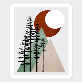 Autumn Forest Magnet